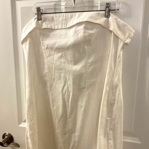 Wild Fable White Strapless Dress
